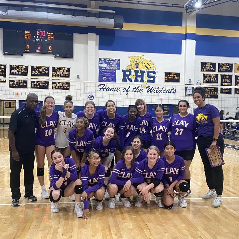 Clay HS volleyball coach Warren Bynum named NIC Volleyball Coach of the