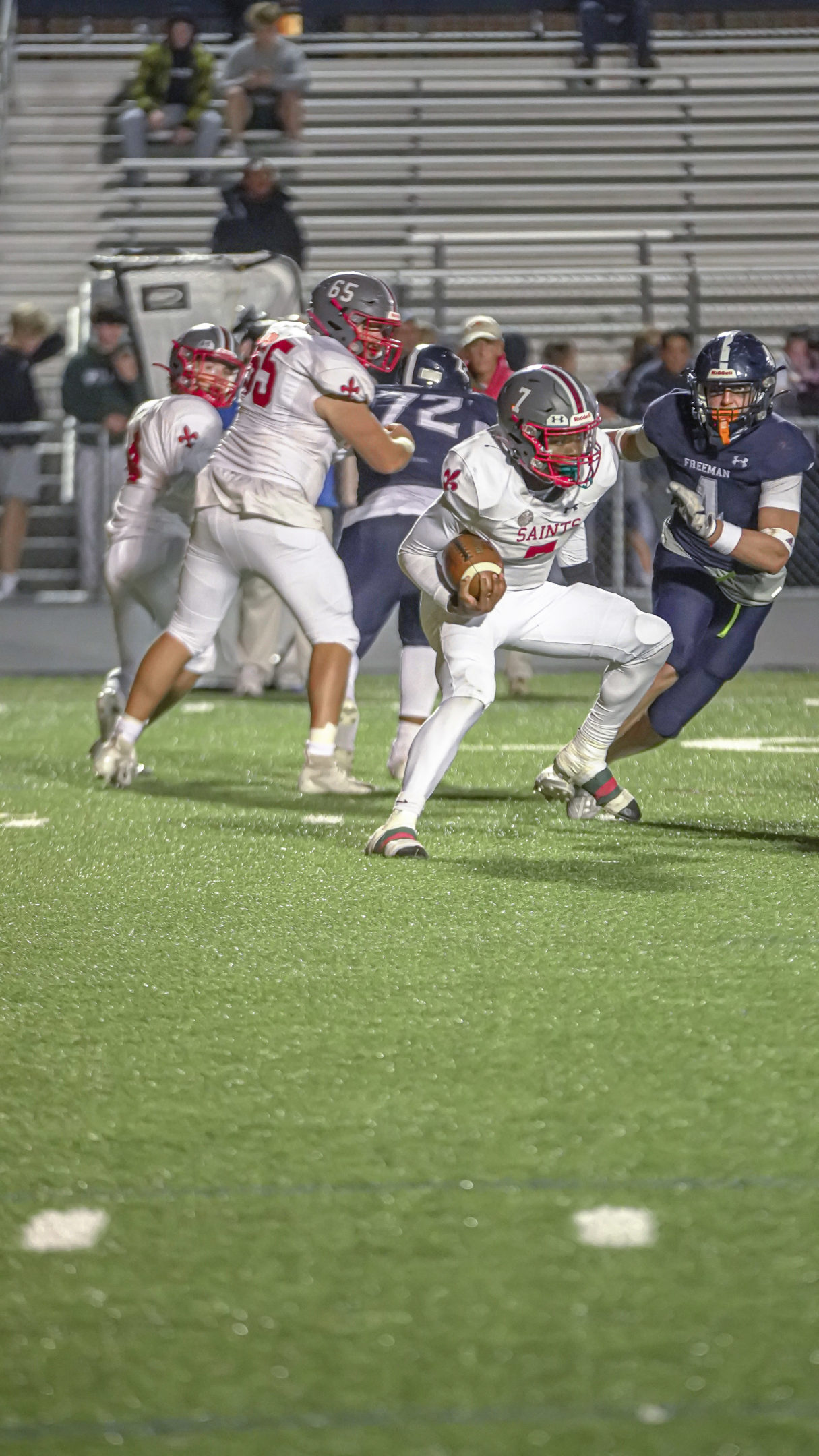 Douglas S. Freeman HS and St. Christopher’s HS football teams play for