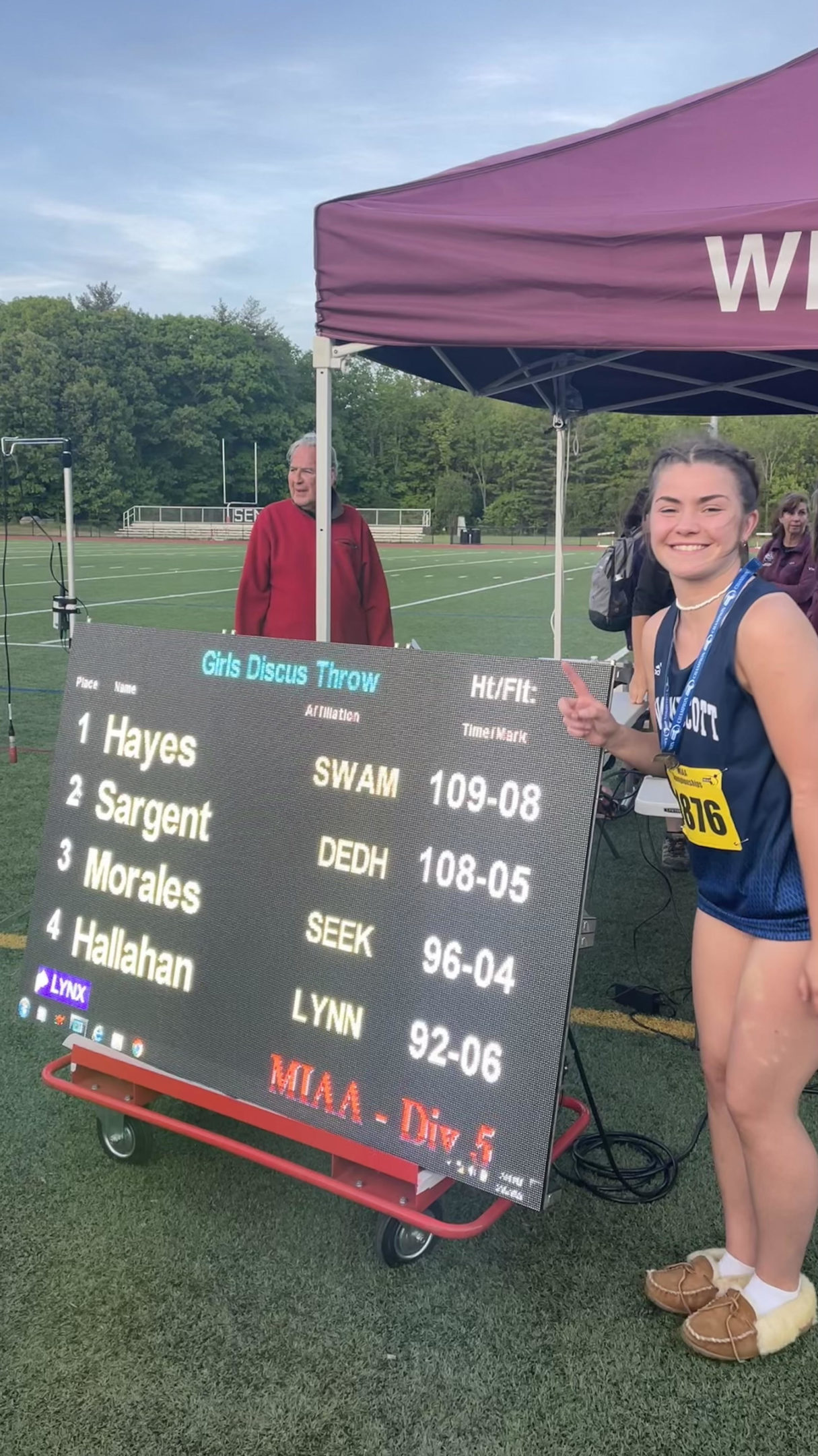 Get to know Swampscott discus thrower Anastasia Hayes BVM Sports