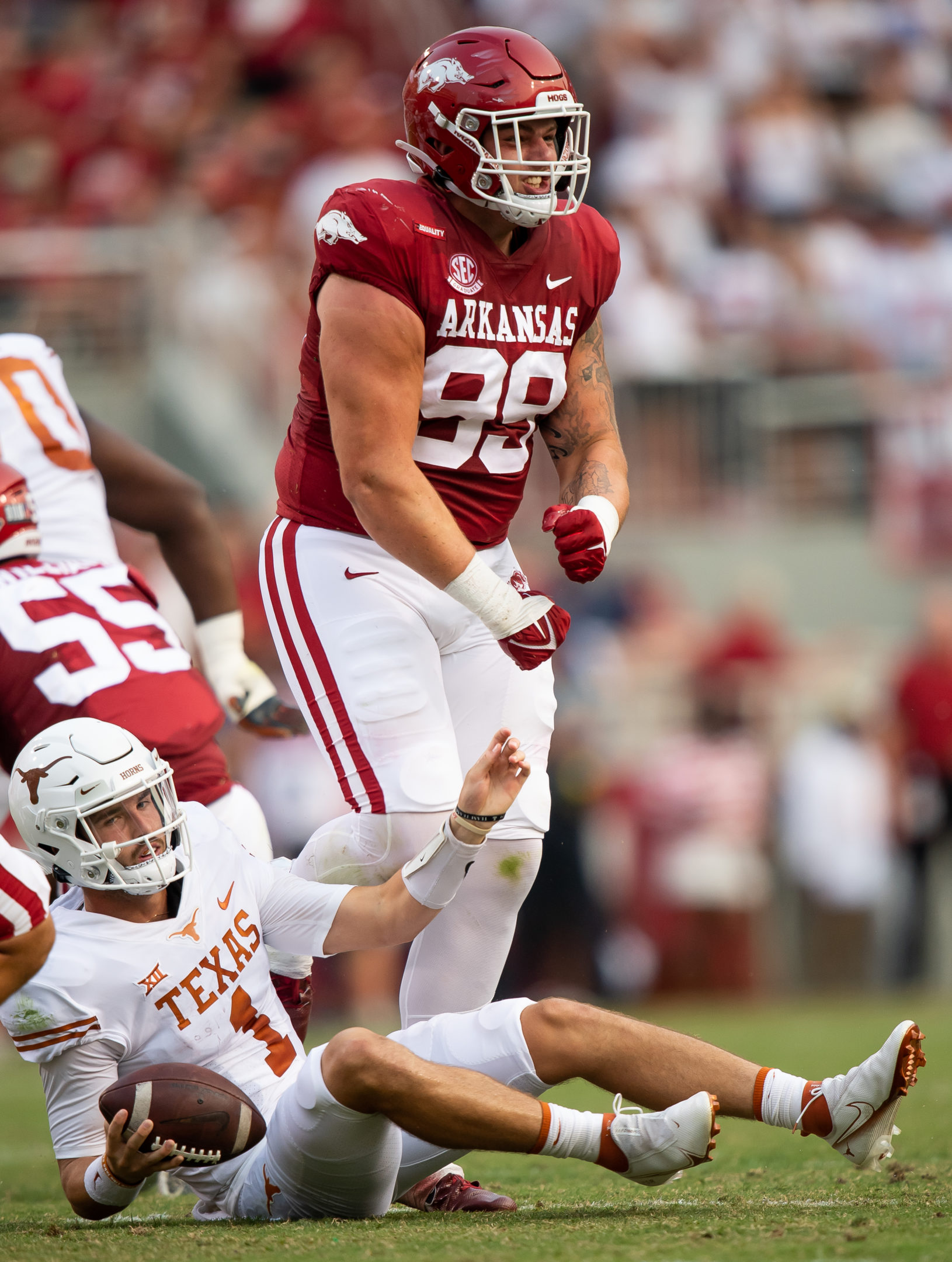 Bloomington alum John Ridgeway drafted to the NFL 178th overall BVM