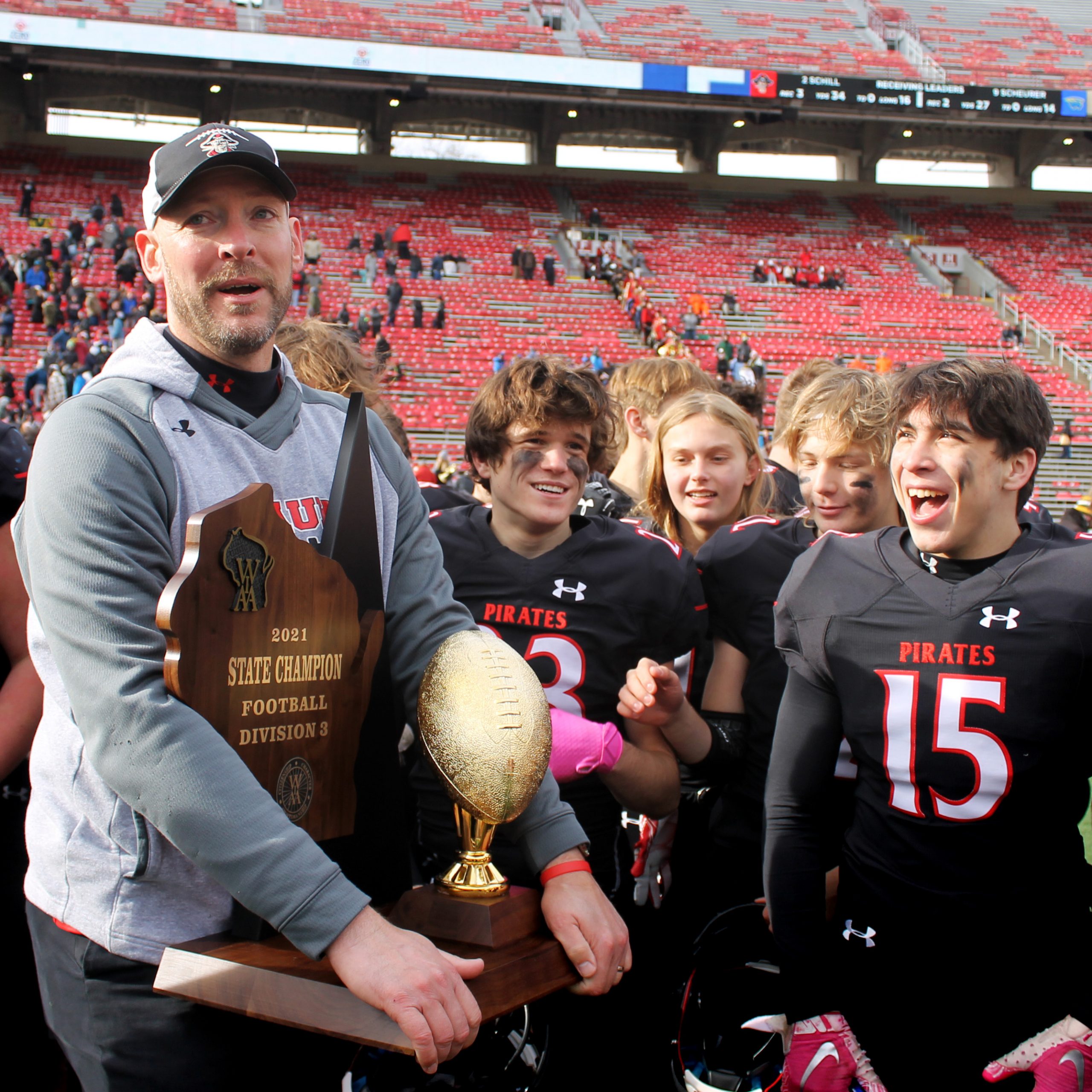 Pewaukee Pirates win firstever WIAA football state title BVM Sports