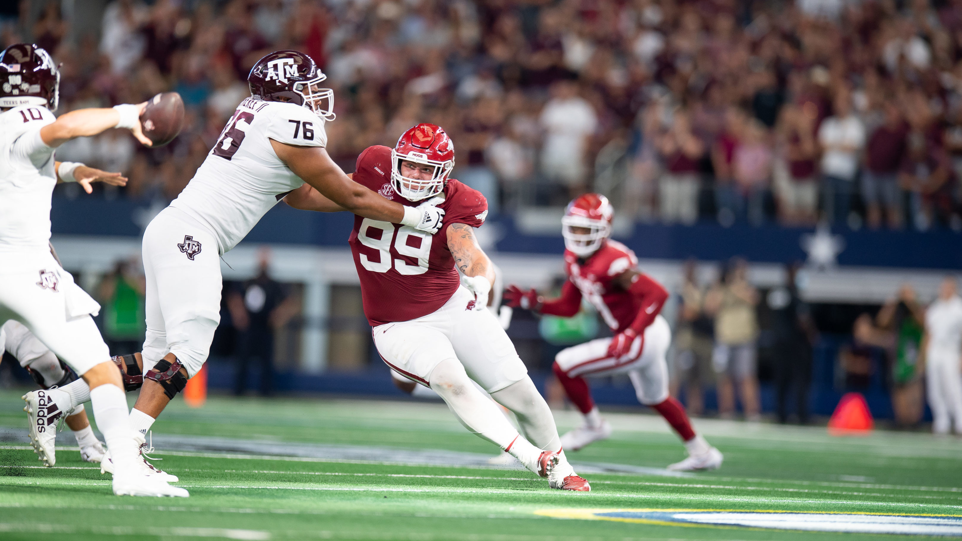 Bloomington alum John Ridgeway drafted to the NFL 178th overall BVM