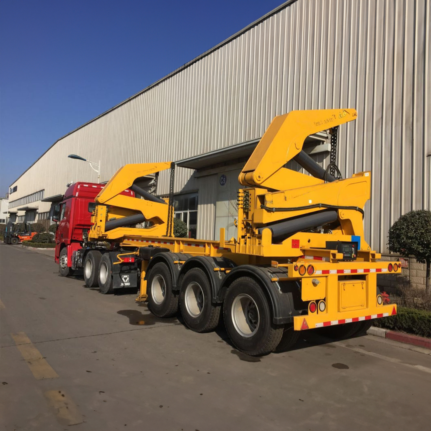 Rent Container Side Loader Convenient Container Rental