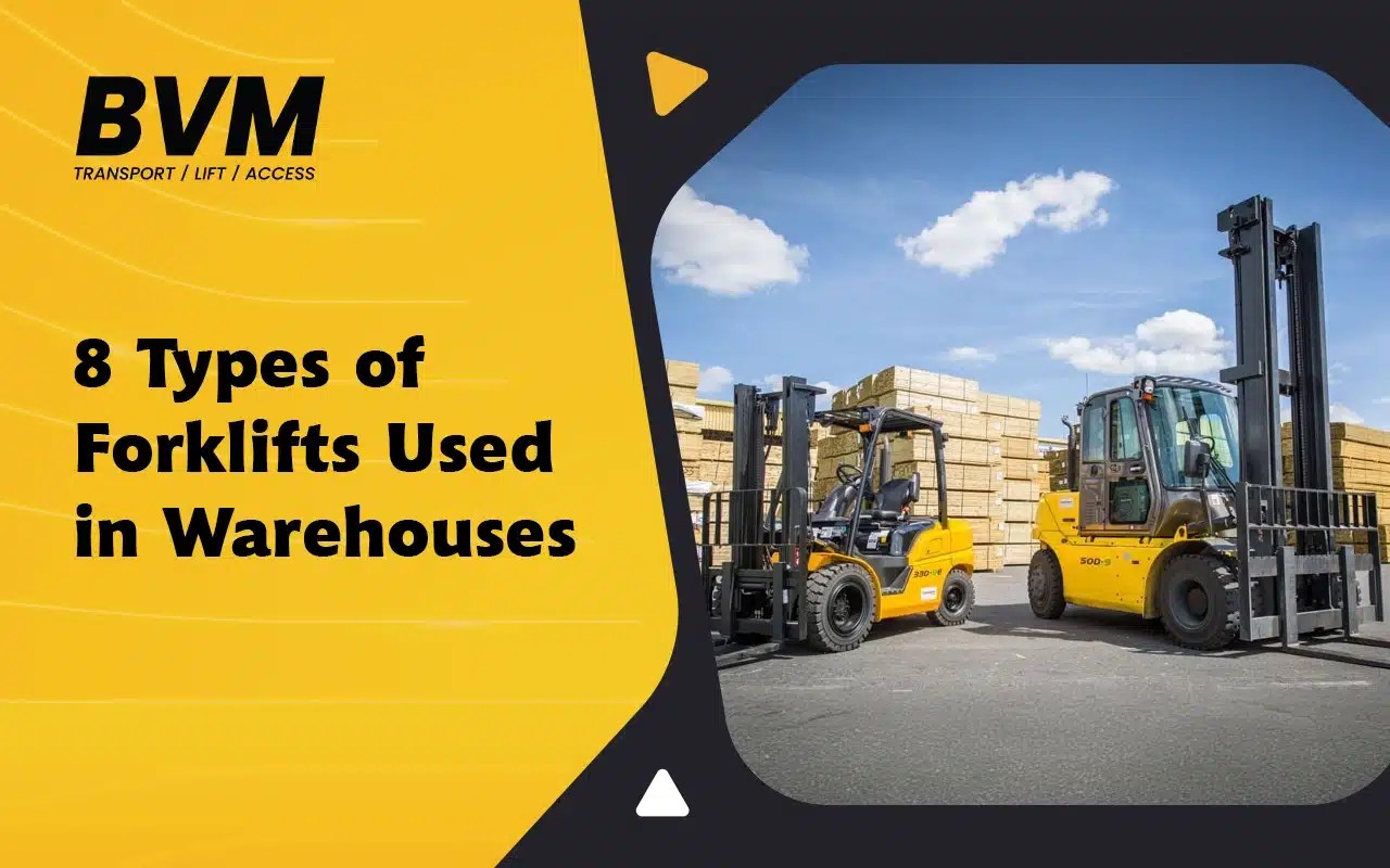 8 Types of Forklifts Used in Warehouses [2024]