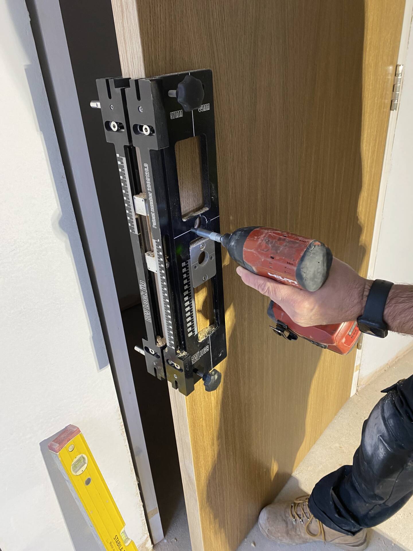 About the BW Jigs Door lock installation kit