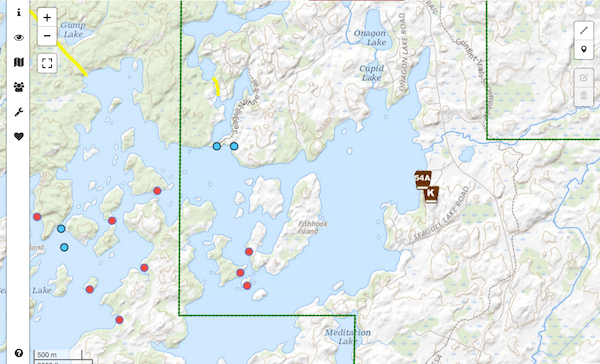 Seagull Lake Bwca Map Bwca Entry Point 54 - Seagull Lake Boundary Waters