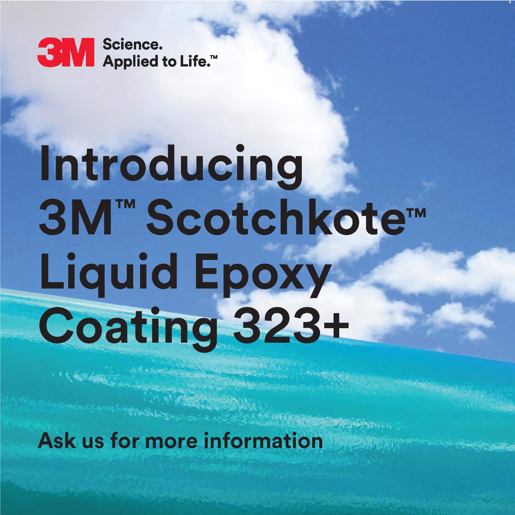 3M™ Scotchkote™ Liquid Epoxy Coating 323+ Spray Grade