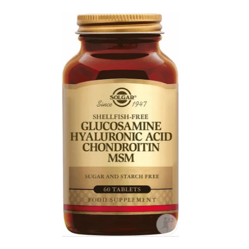 Solgar Extra Strength Glucosamine Chondroitin MSM 60 Tabs Bwell Pharmacy