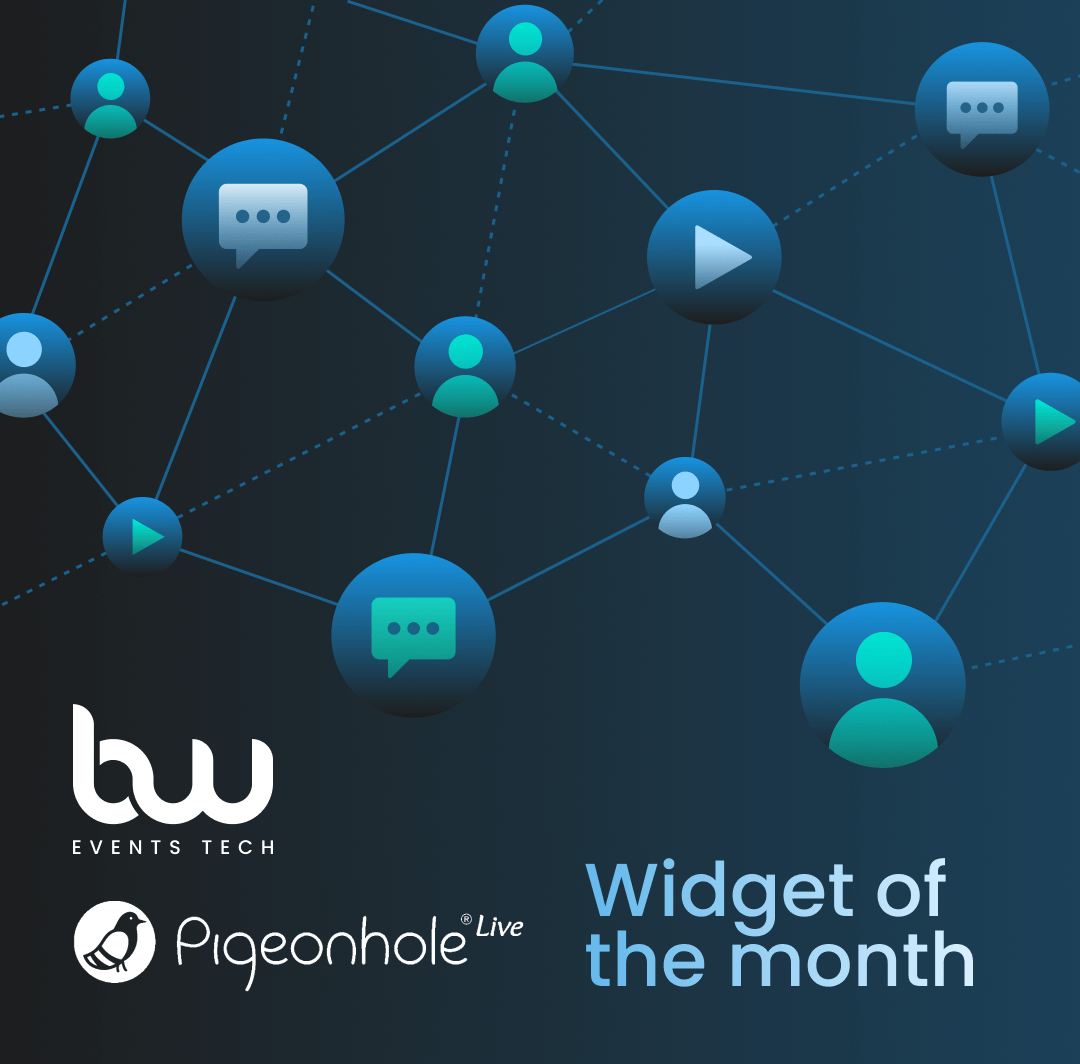 Widget of the Month Pigeonhole Live BW Events Tech