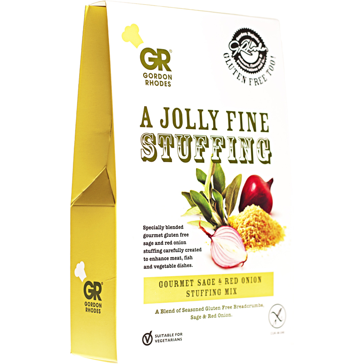 Gordon Rhodes Gluten Free Sage & Red Onion Stuffing Mix (Holiday Pre