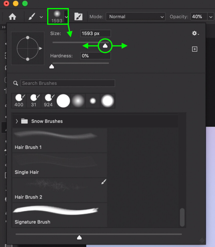 How To Change The Brush Size In (With Shortcuts!)