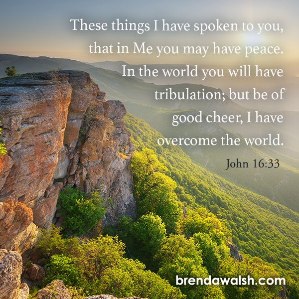 Victory in Jesus Brenda Walsh Scripture Images