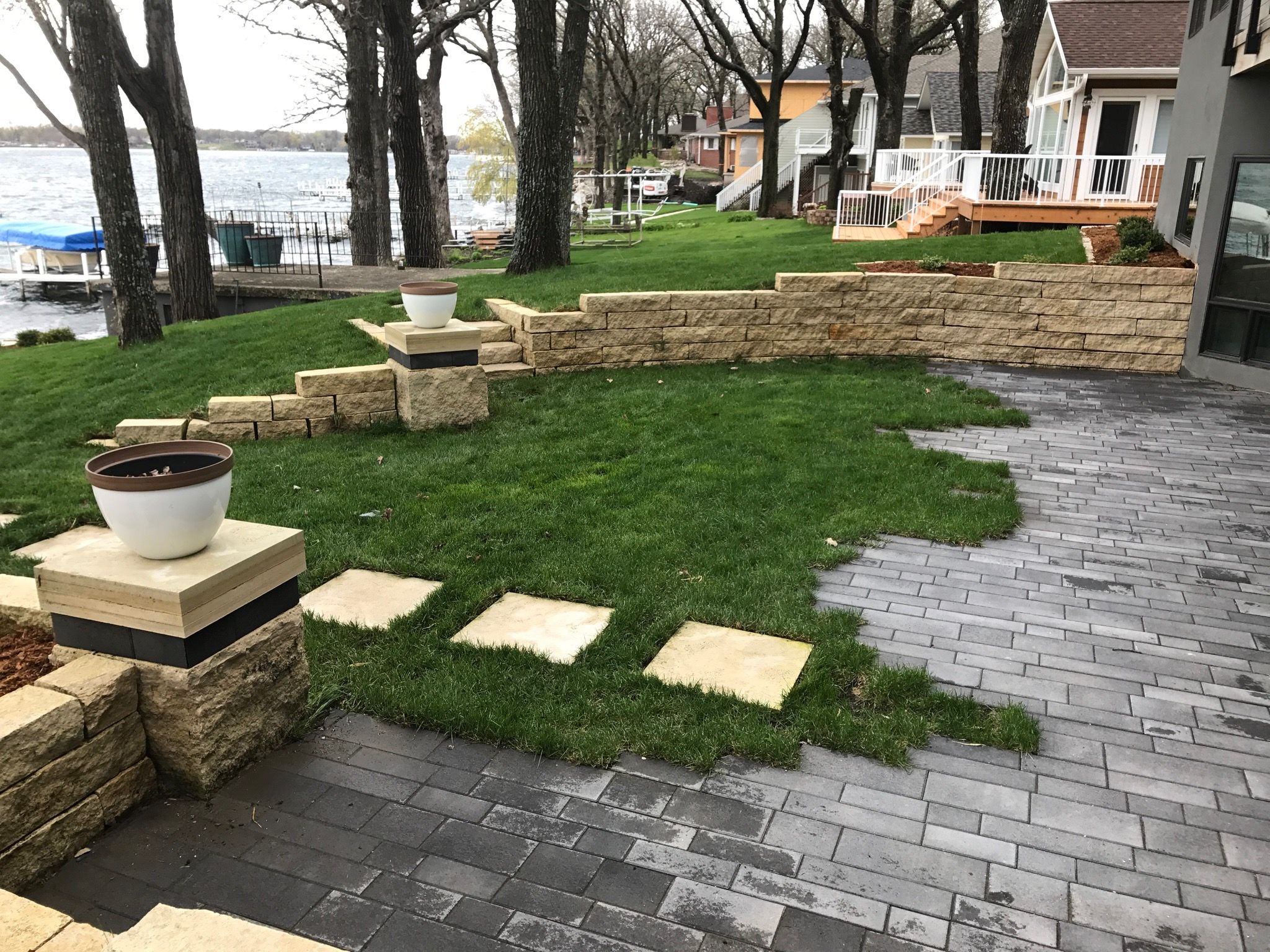 Natural Stone Design Blue Water Prairie