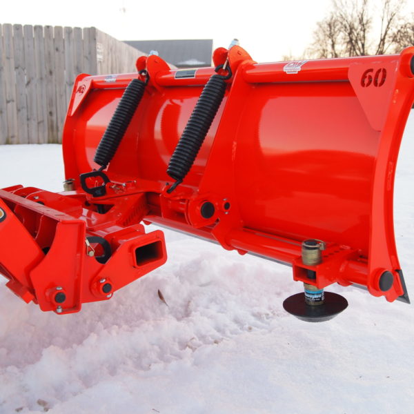 Kubota BX Snow Plow Attachment Loader Mounted Ai2 Products