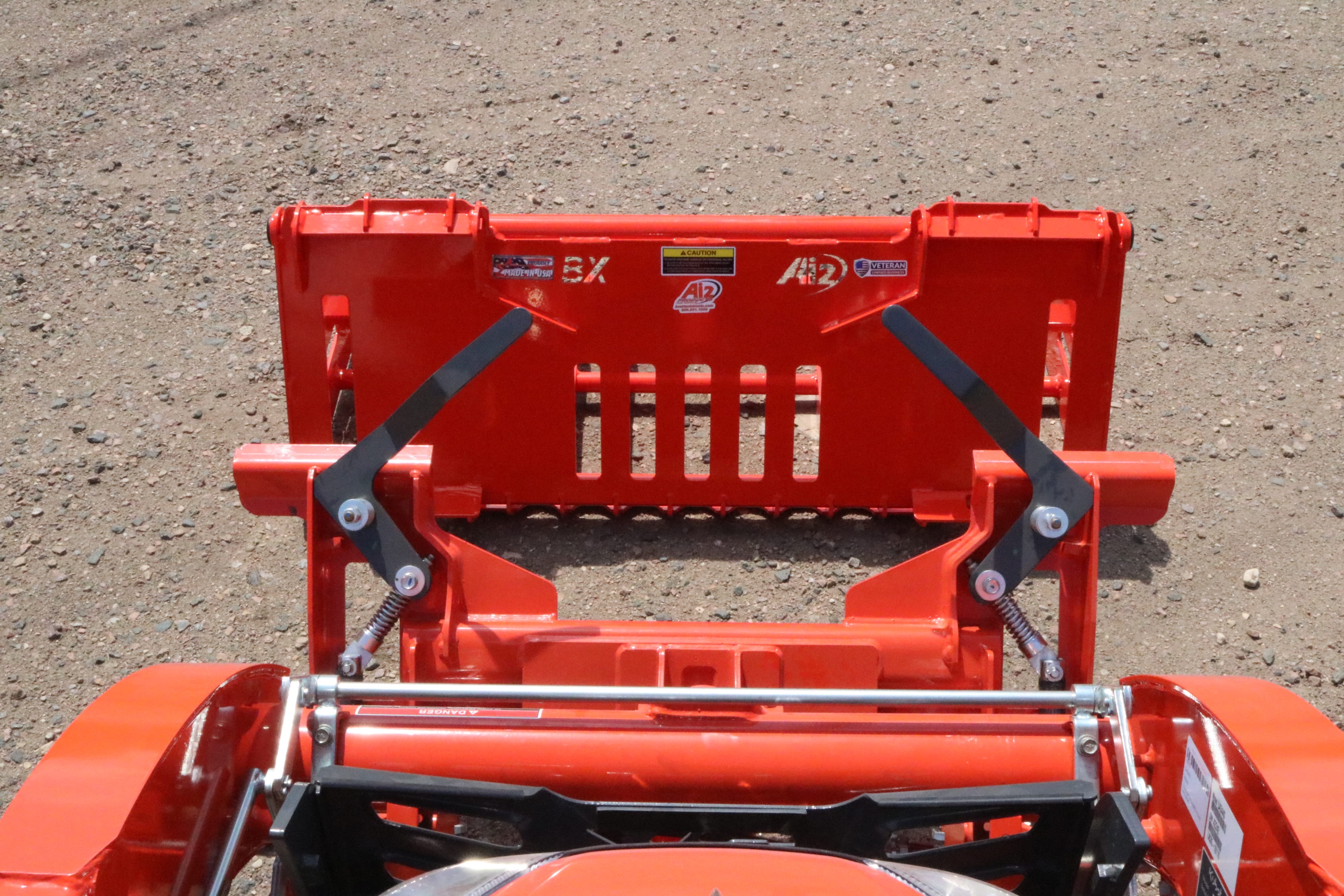 Kubota BX quick attach rock bucket for tractor attachment Ai2 Products