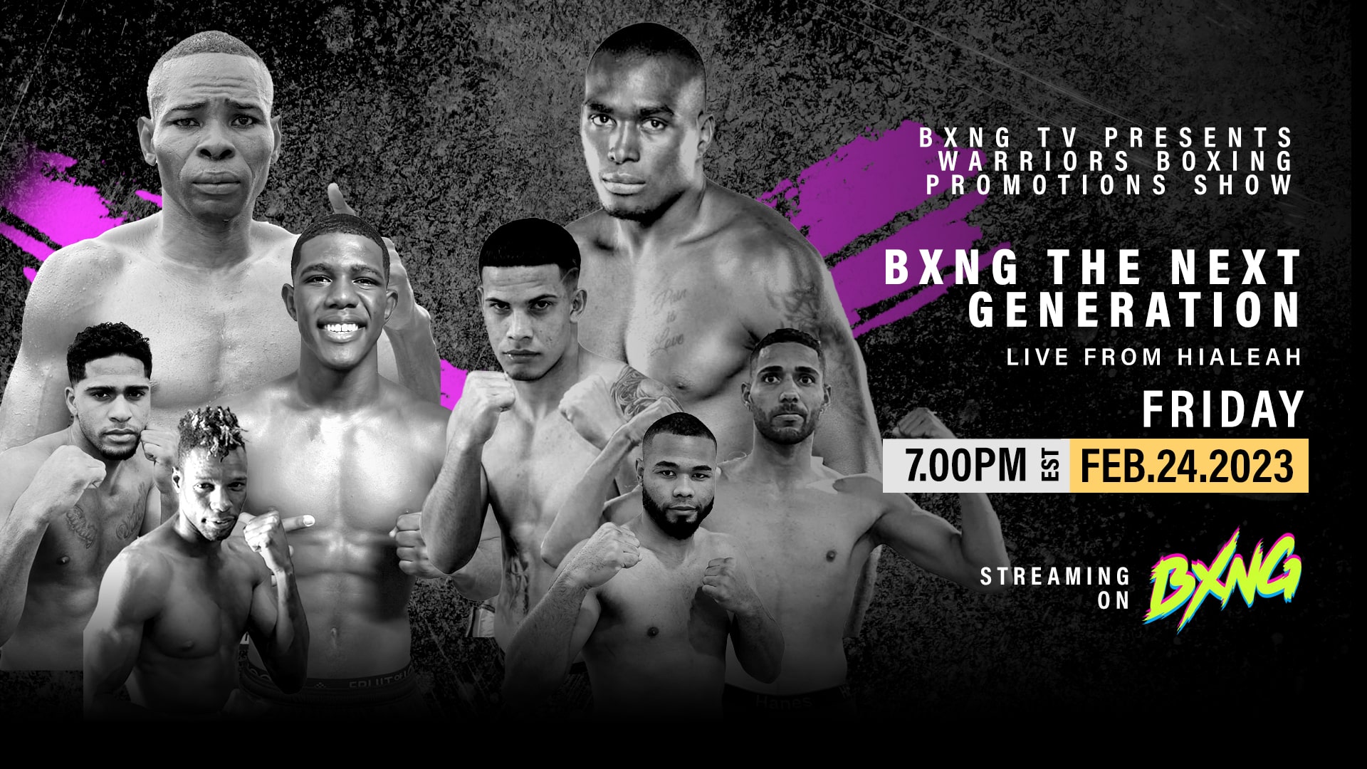 BXNG TV Presents Warriors Boxing Promotions Show Live Stream 022423