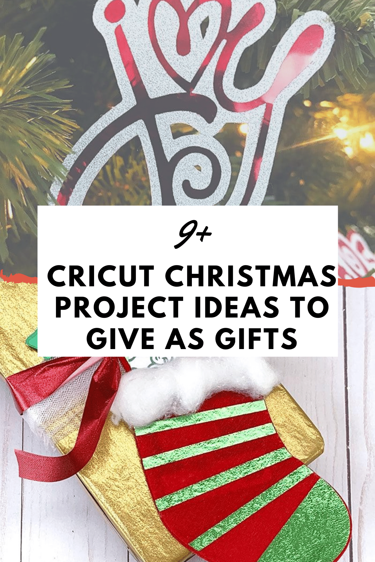 15 Cricut Christmas Project Ideas To Give As Christmas Gifts ⋆ by Pink