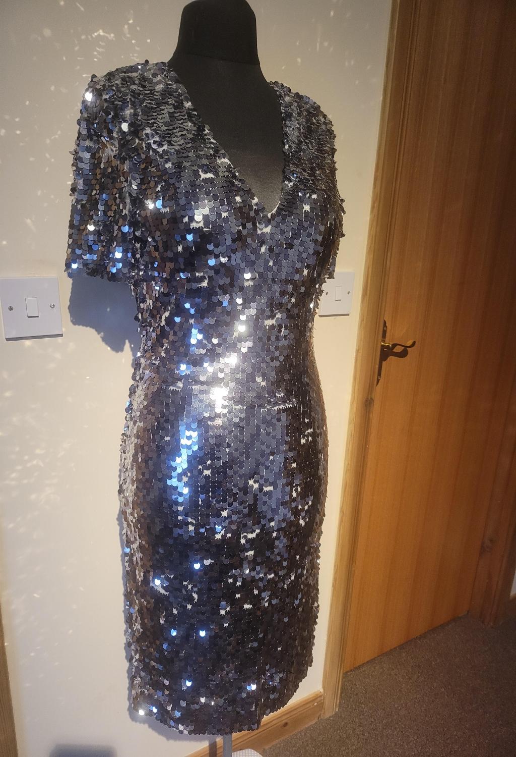 Rent Coast Silver Dress By Rotation