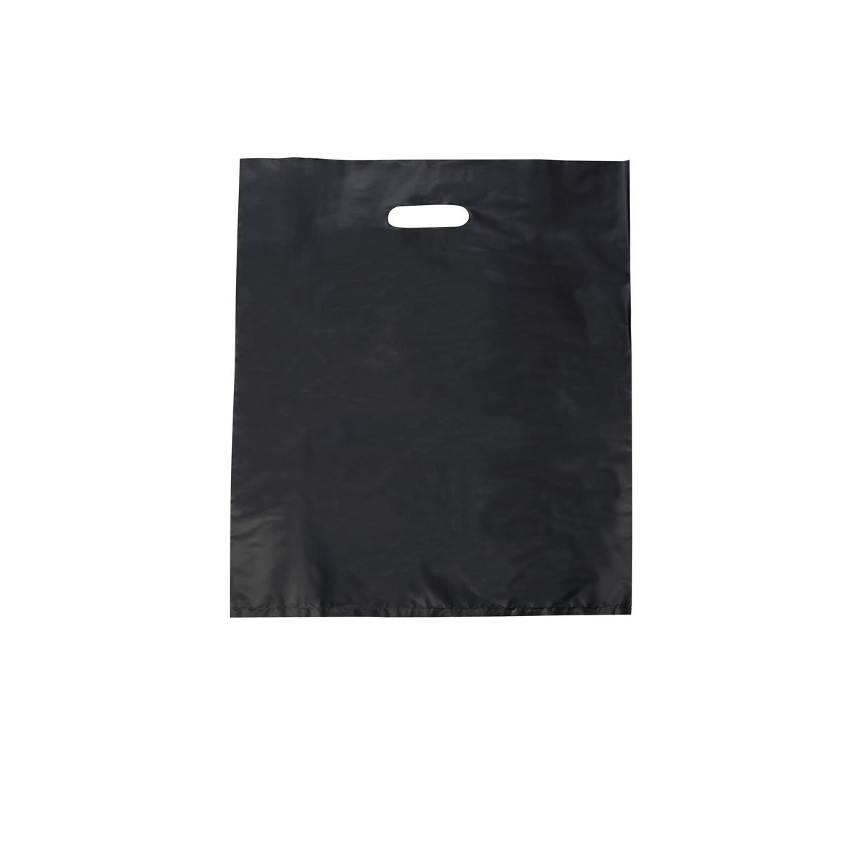 HDPE Large Bag Black 53x41cm Byars Packaging
