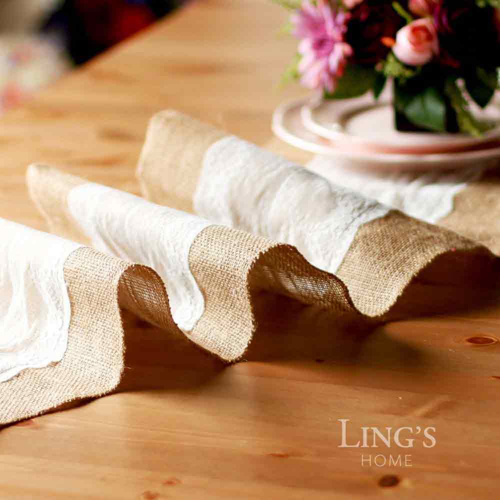 Hessian Table Runners ByBrook