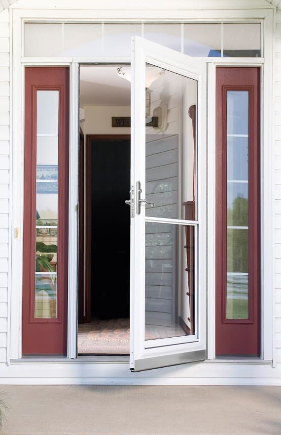 Storm Door Replacement & Installation NJ Decorative Glass Storm Doors
