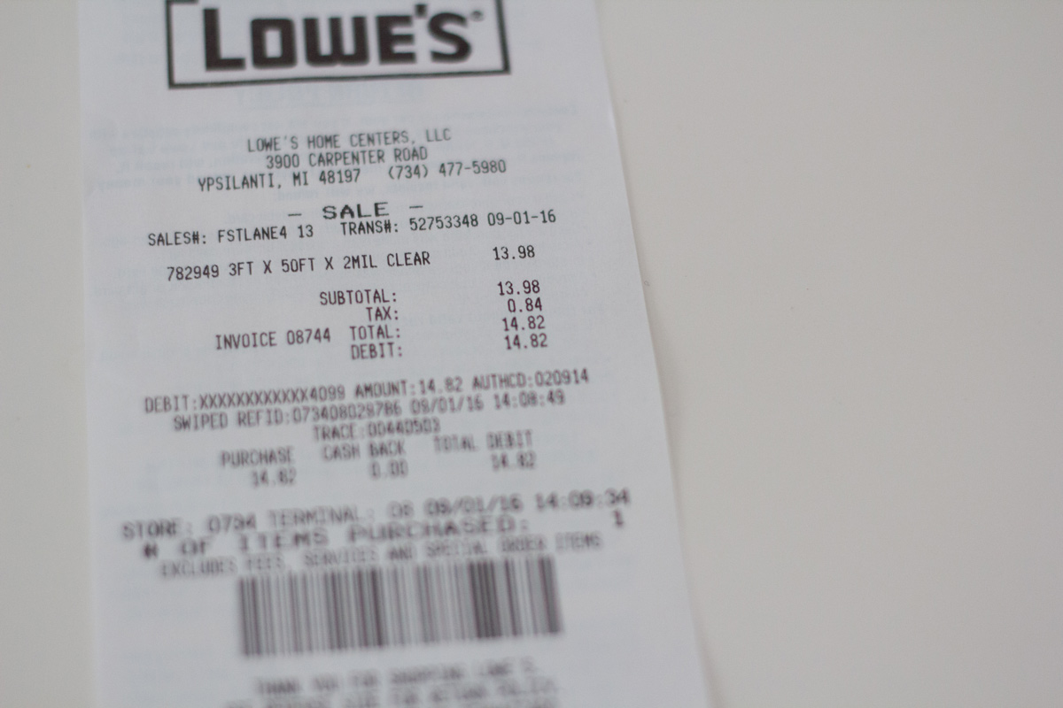 How to copy and preserve paper sewing patterns