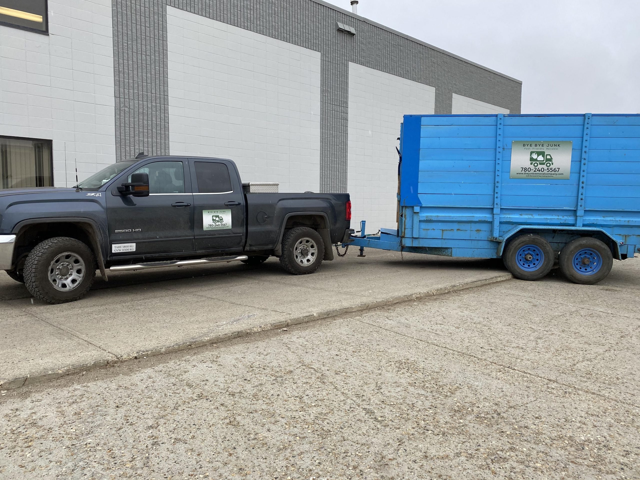 Bin Rental Edmonton Bye Bye Junk