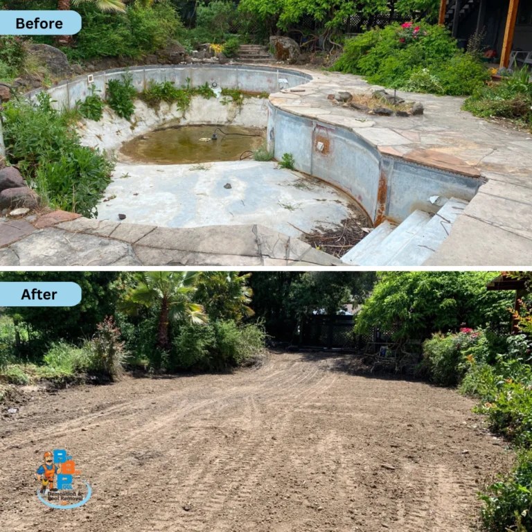 Home Oficial ByeByePools Pool Removal in Bay Area
