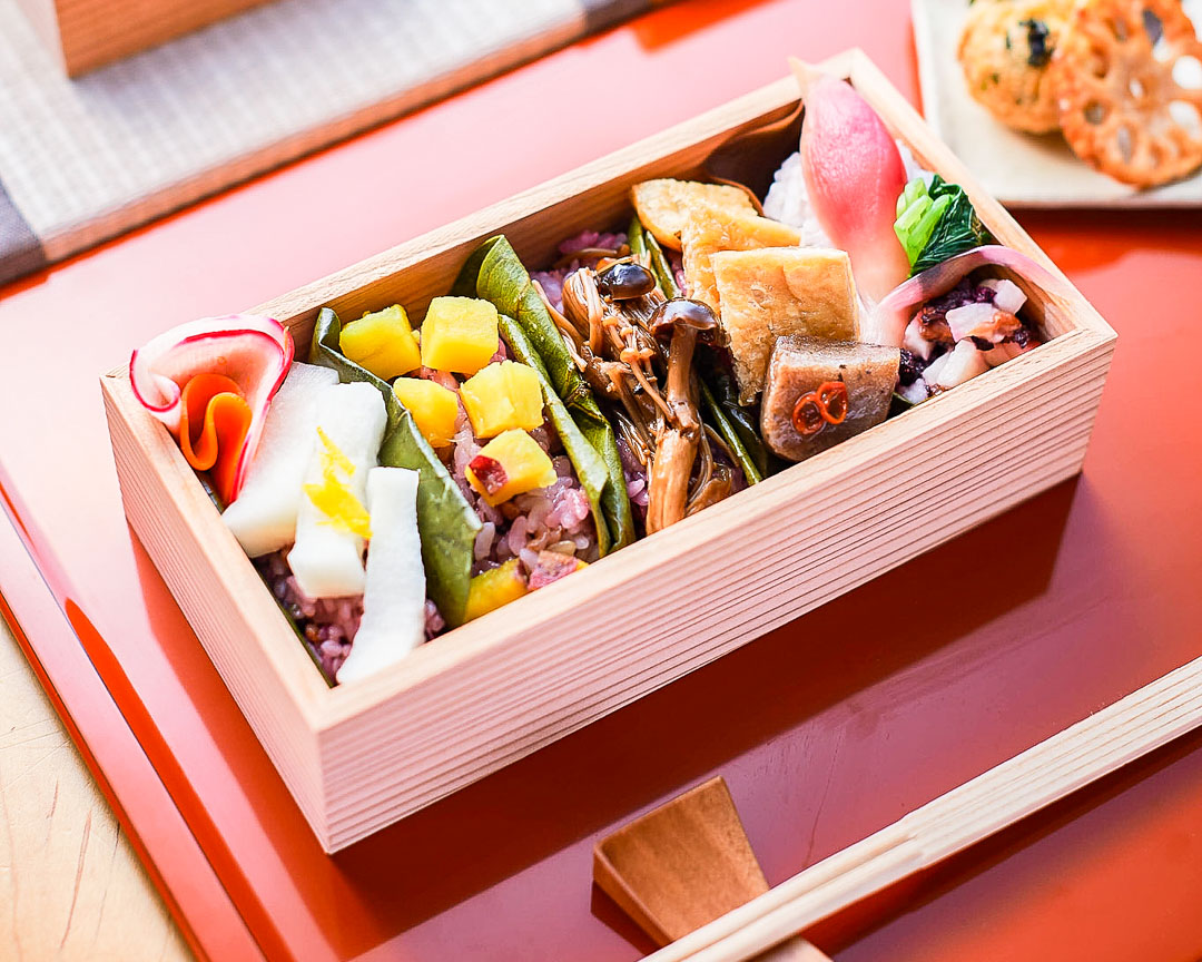 Vegan Wabi Sabi Bento Box Making with Dessert in Nara byFood