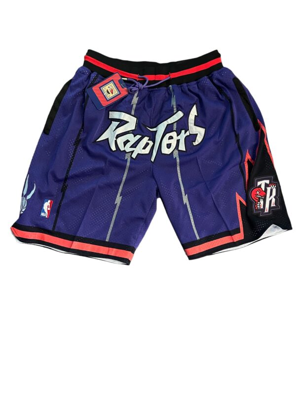 Toronto raptors mesh basketball shorts Game Time