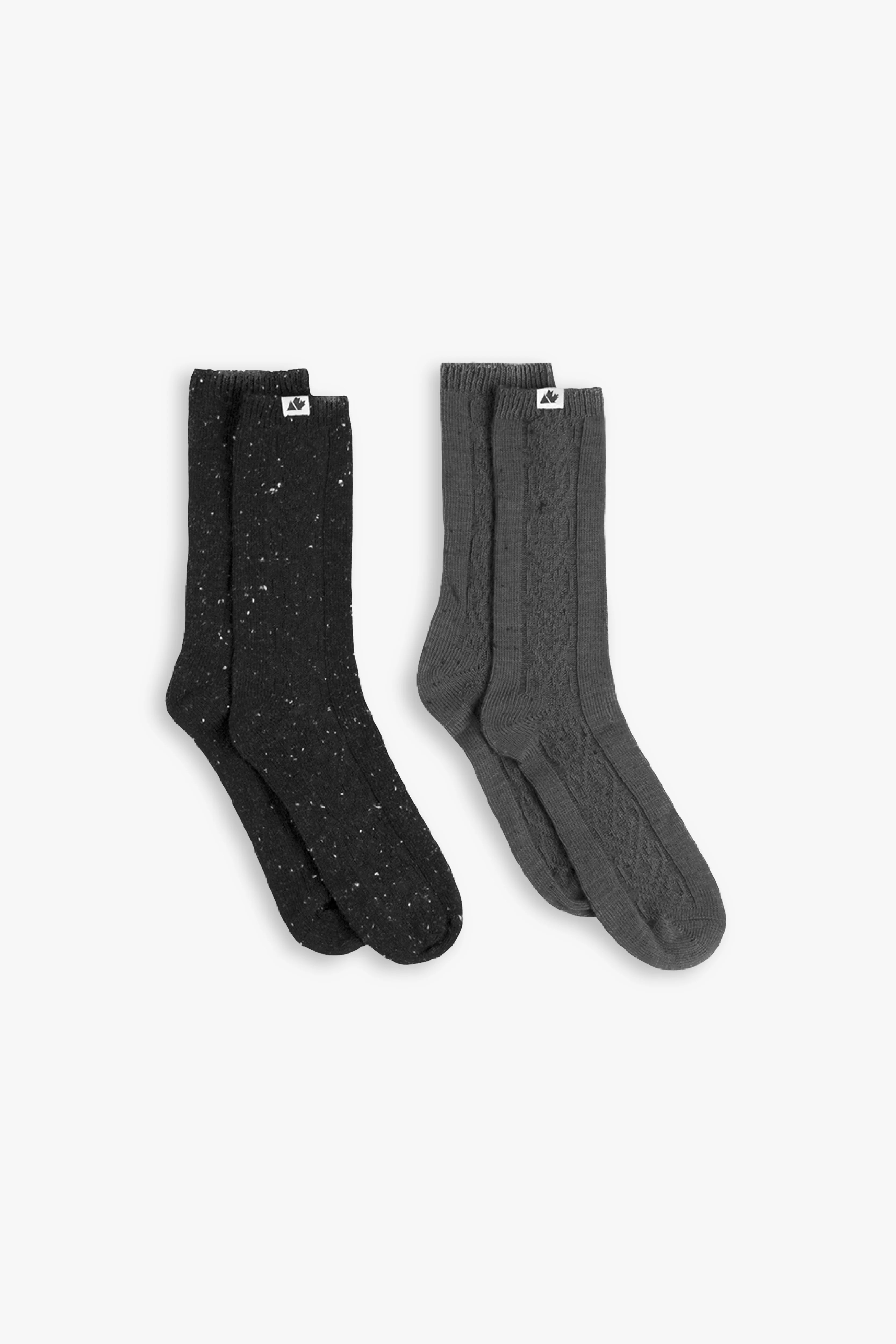 2Pack Men's Nep Crew Socks