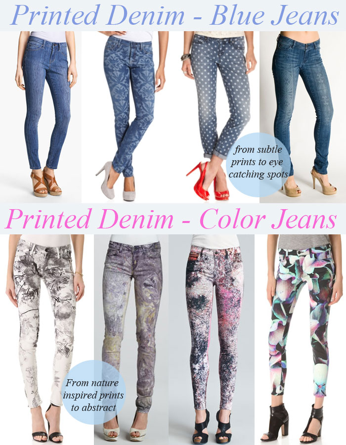 Printed Denim By Lynny