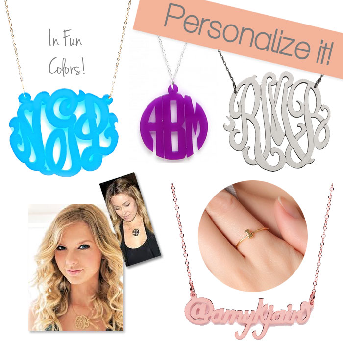 Monogrammed Accessories By Lynny