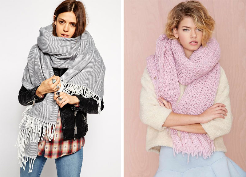 Oversized scarves By Lynny