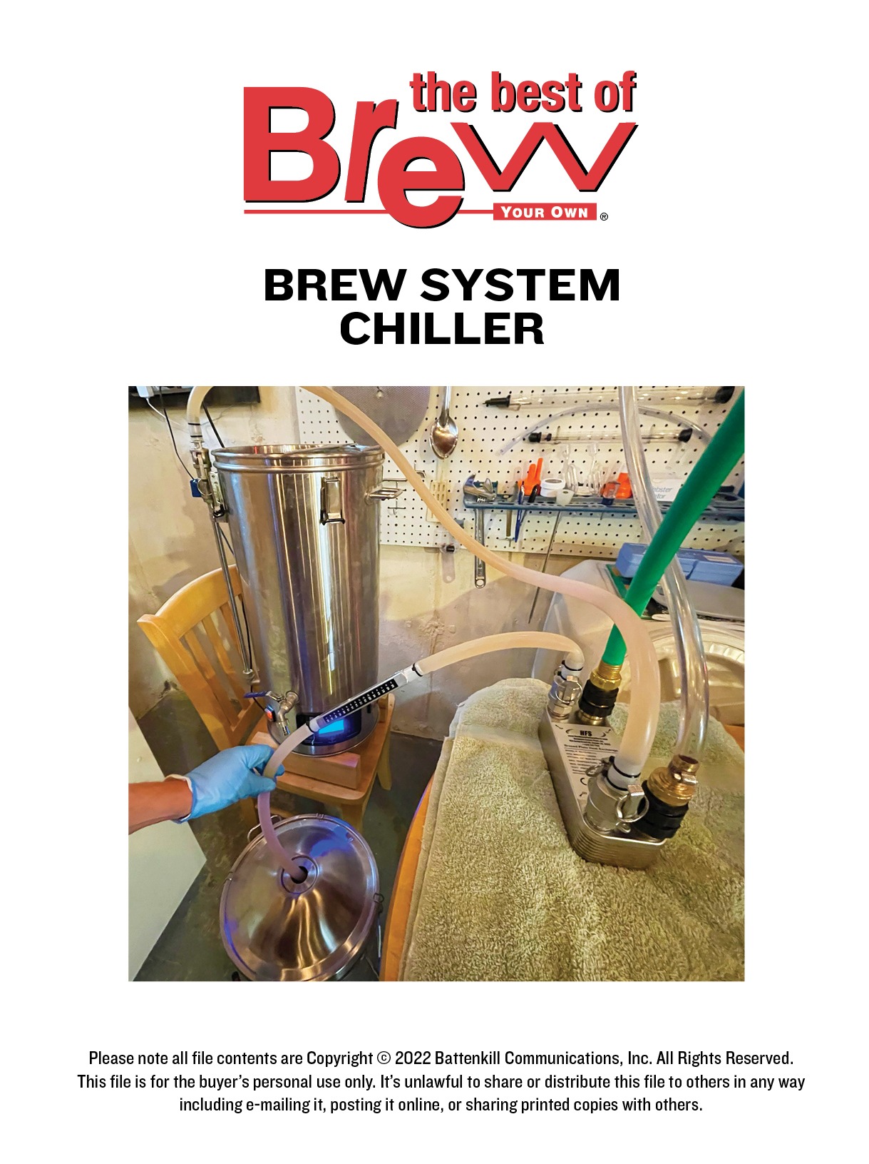 Brew System Chiller— Build It Yourself Project