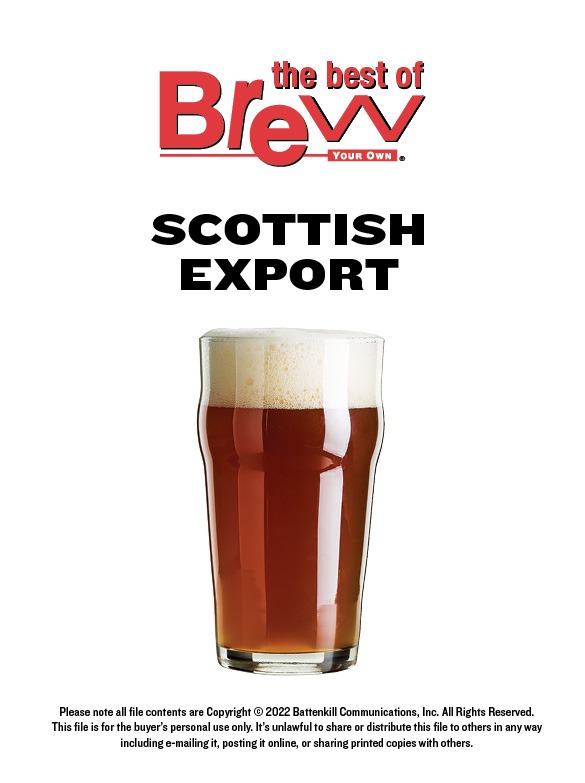 Scottish Export — Style Profile Digital Download