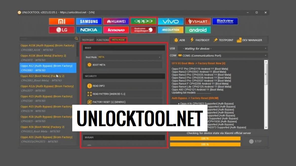 C unlocktool