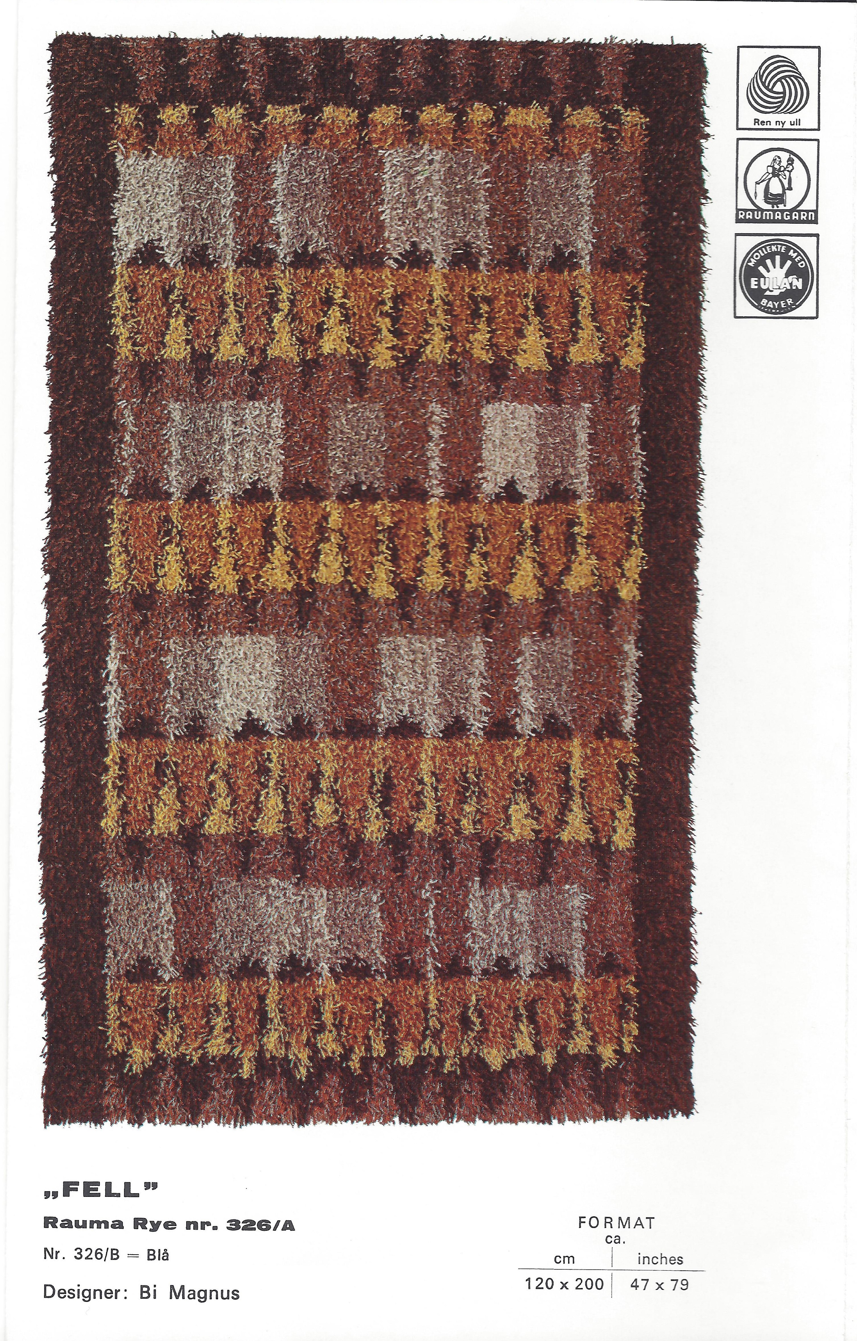 rya rug kit Byrdcall Studio