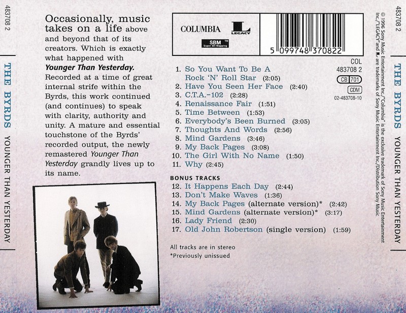 Younger Than Yesterday lyrics