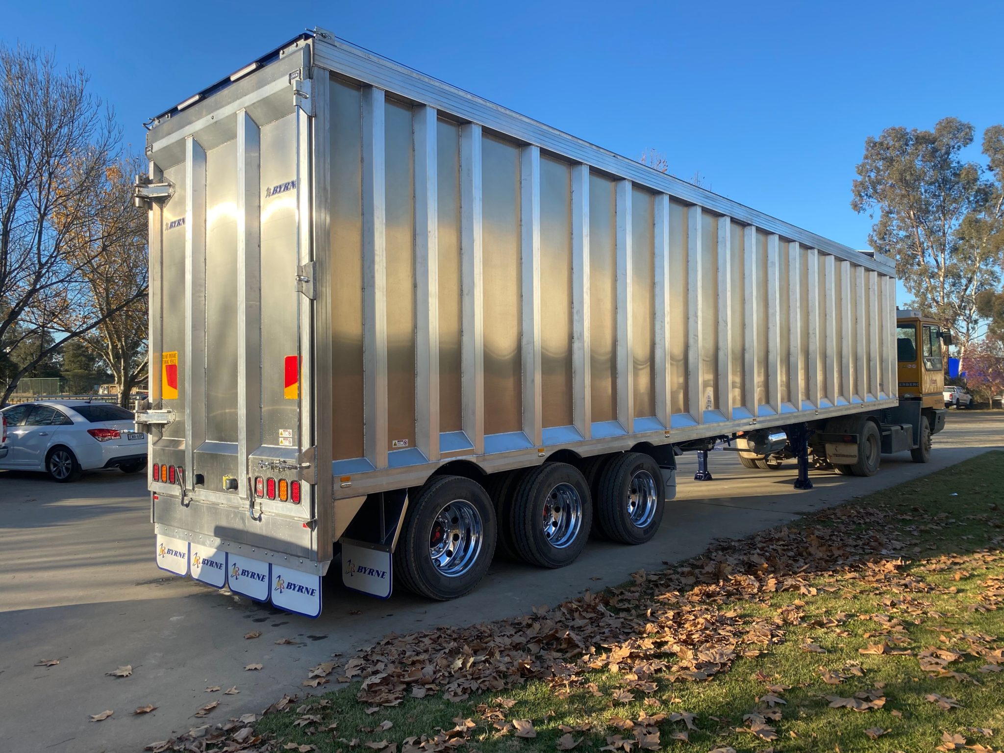 Heavy Duty Sheet and Post Trailer Byrne Trailers