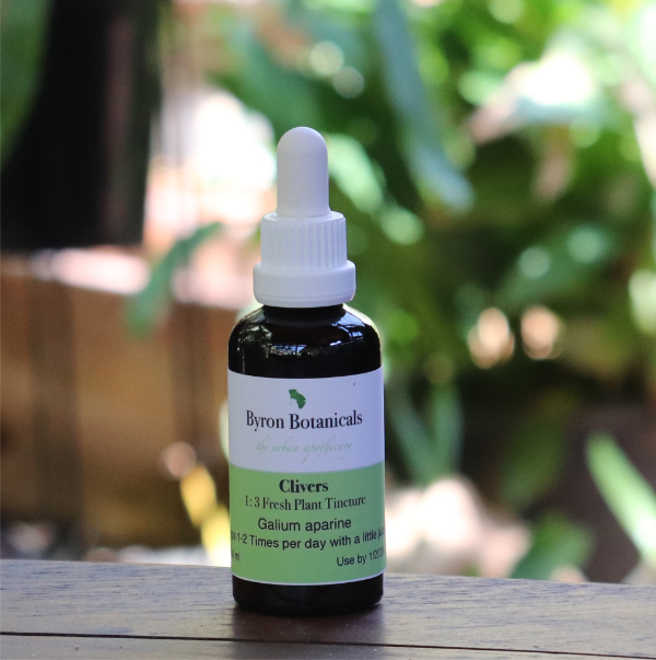 Clivers Fresh Plant Tincture 13 50ml Byron Botanicals