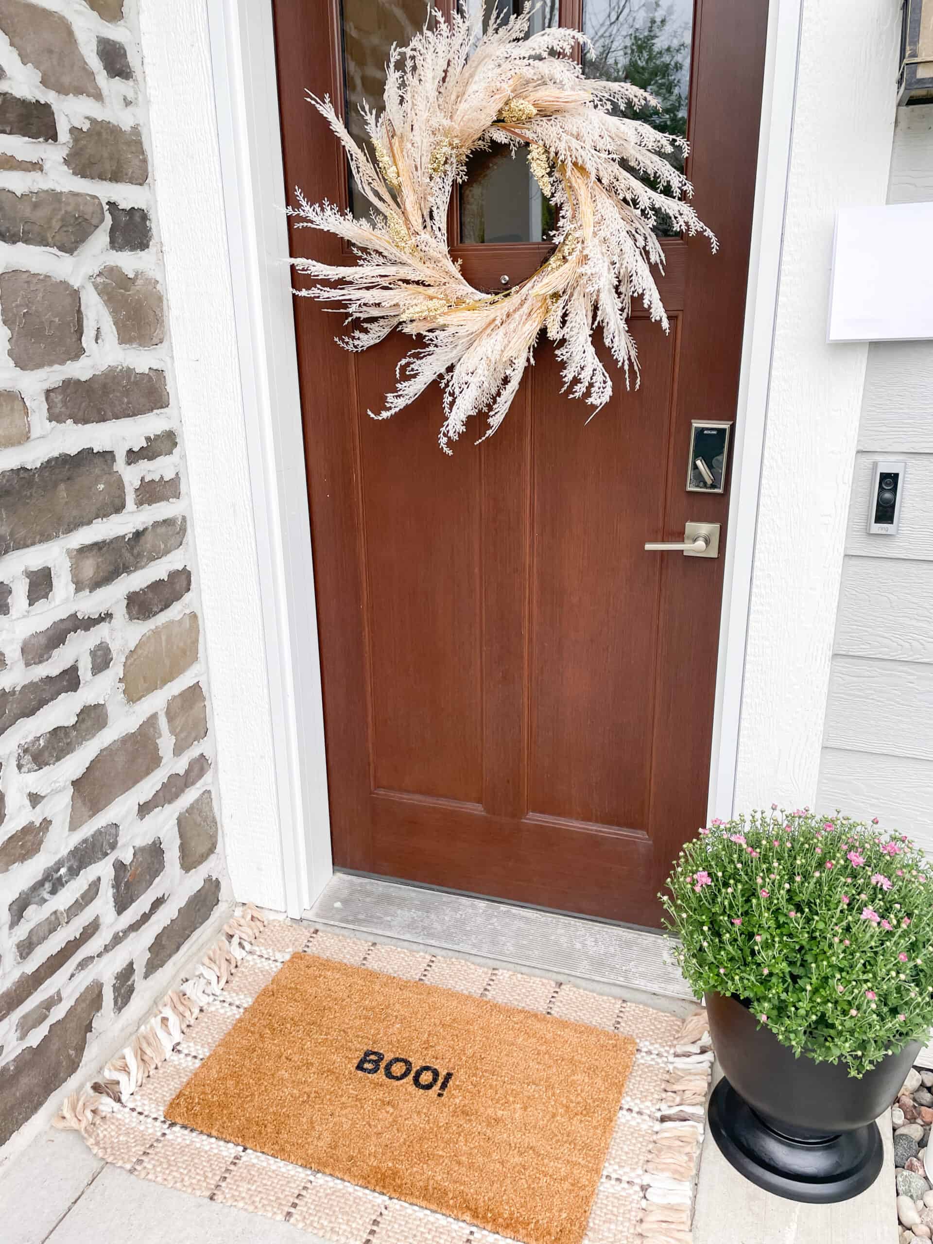 This Is Exactly How I DIYed This Fall Doormat in Less Than 15 Minutes