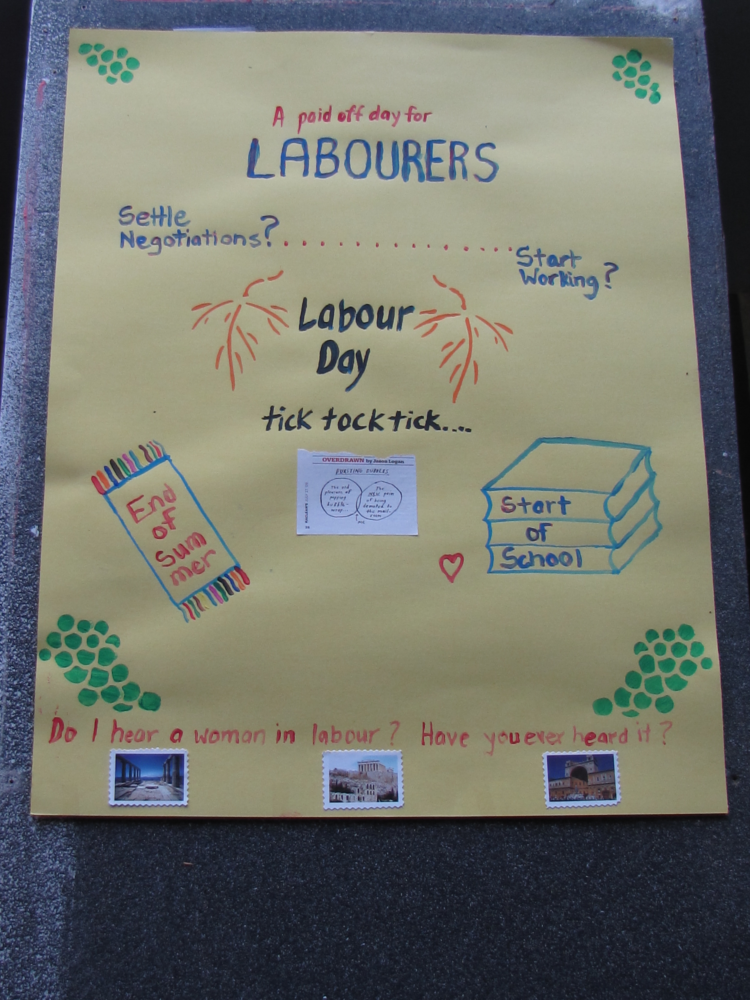 Labour Day Poster . Labour Day Poster Byss Services Inc