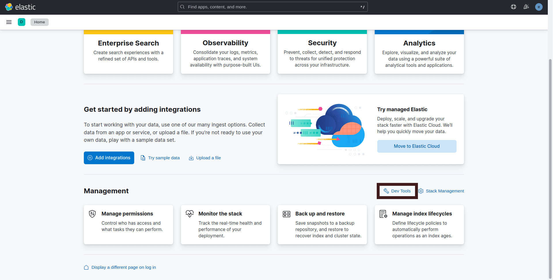 Deploy Elasticsearch and Kibana in Amazon Elastic Service