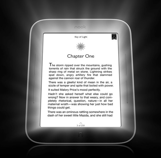 Barnes & Noble Announced the Nook Simple Touch With GlowLight Byte Revel