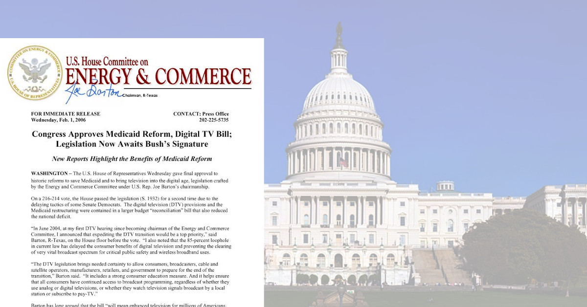 House Energy and Commerce Committee Terry Lane