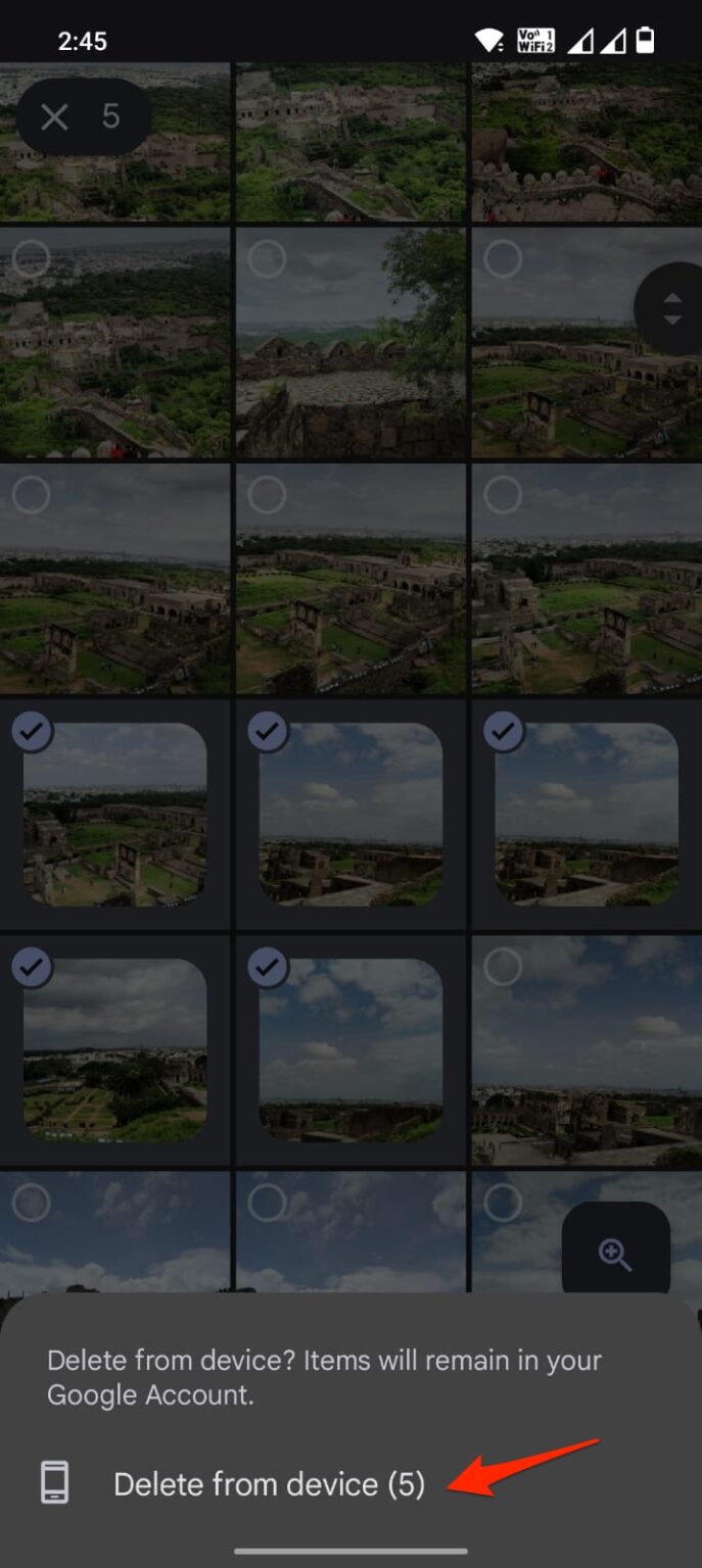 How to Delete Photos from Phone but Not Google Photos?