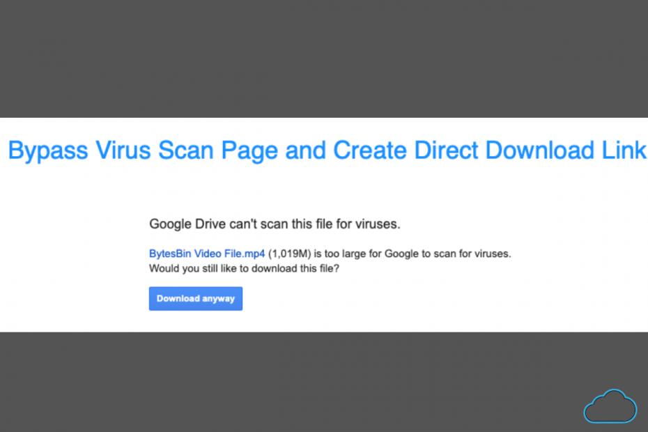How to Bypass Google Drive Virus Scan Warning? (2024)