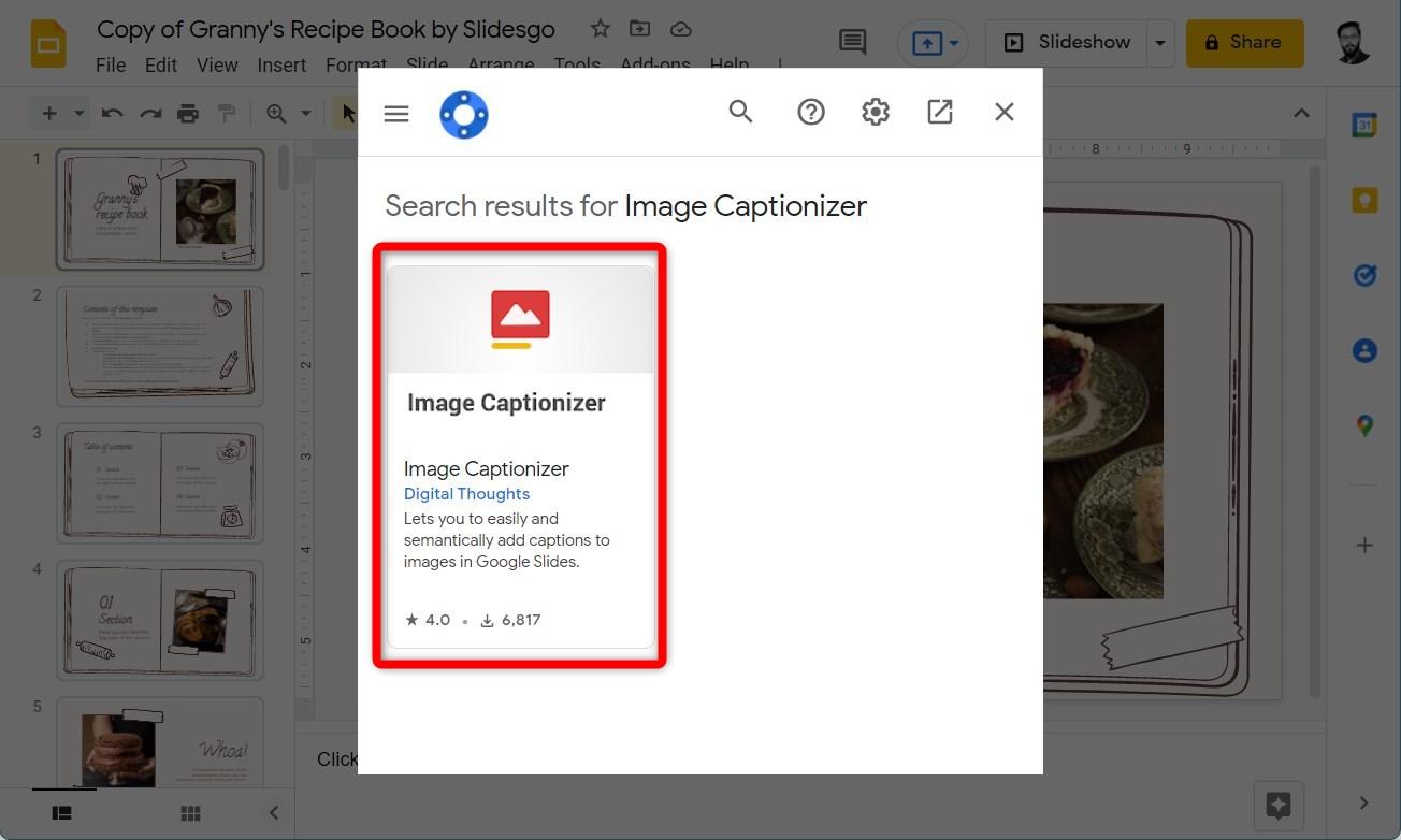 How to Add Image Caption in Google Slides 2024?