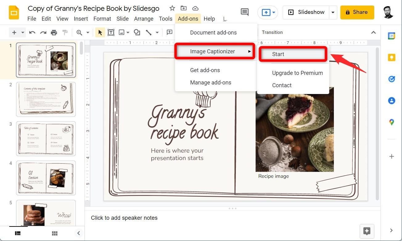 How to Add Image Caption in Google Slides 2024?